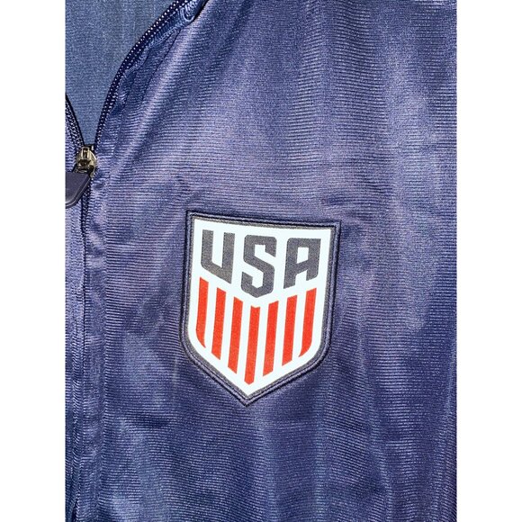 Icon Sports Officially Licensed USA Soccer Full Zip Training Soccer Track Jacket - Picture 2 of 7